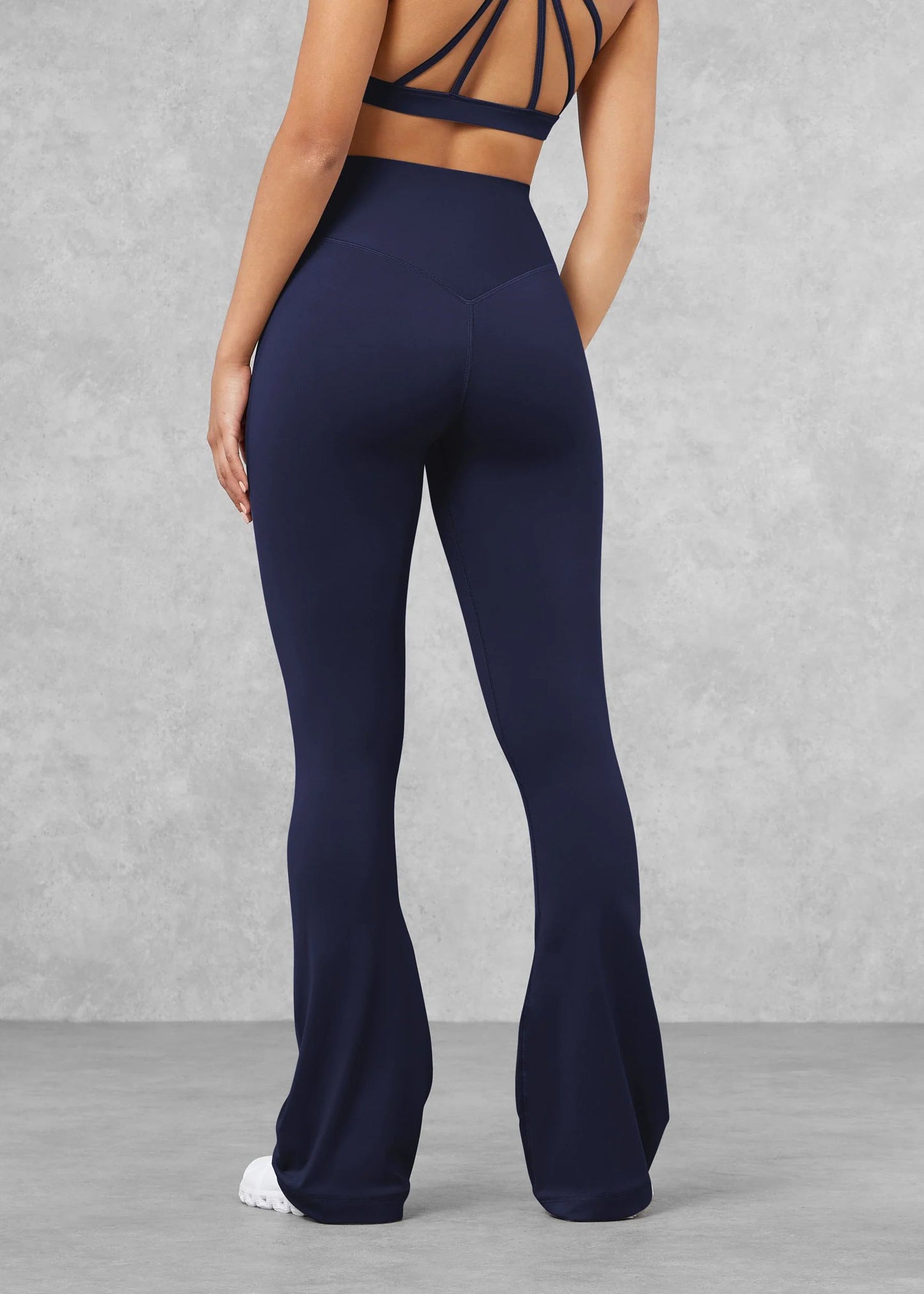 Flared Leggings- Navy