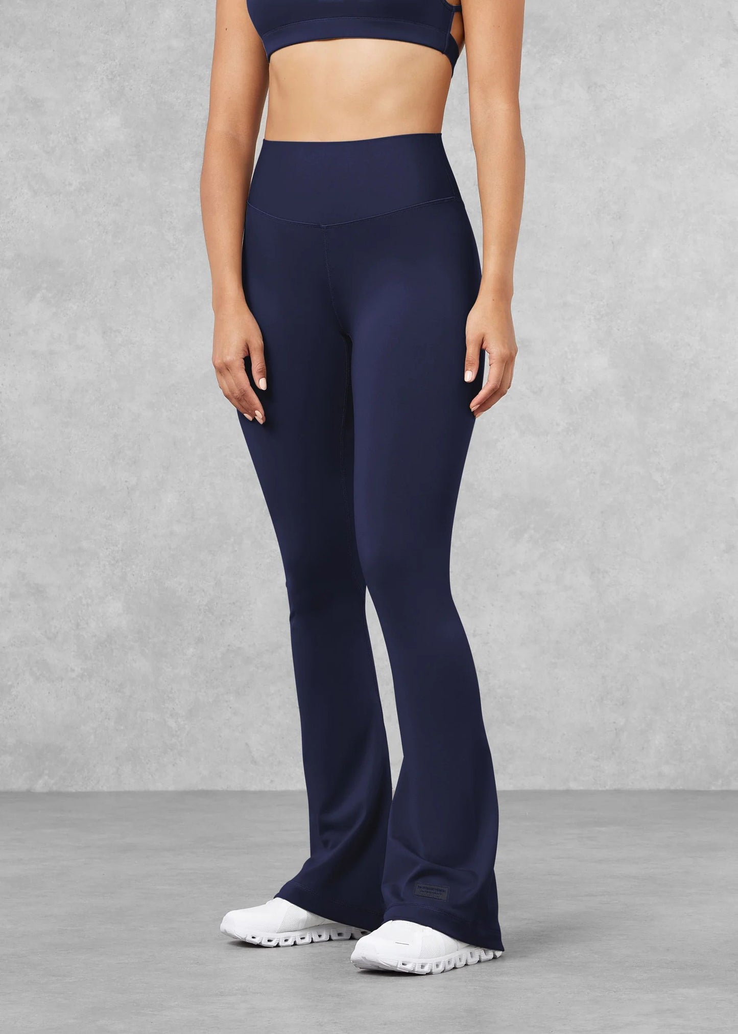 Flared Leggings- Navy