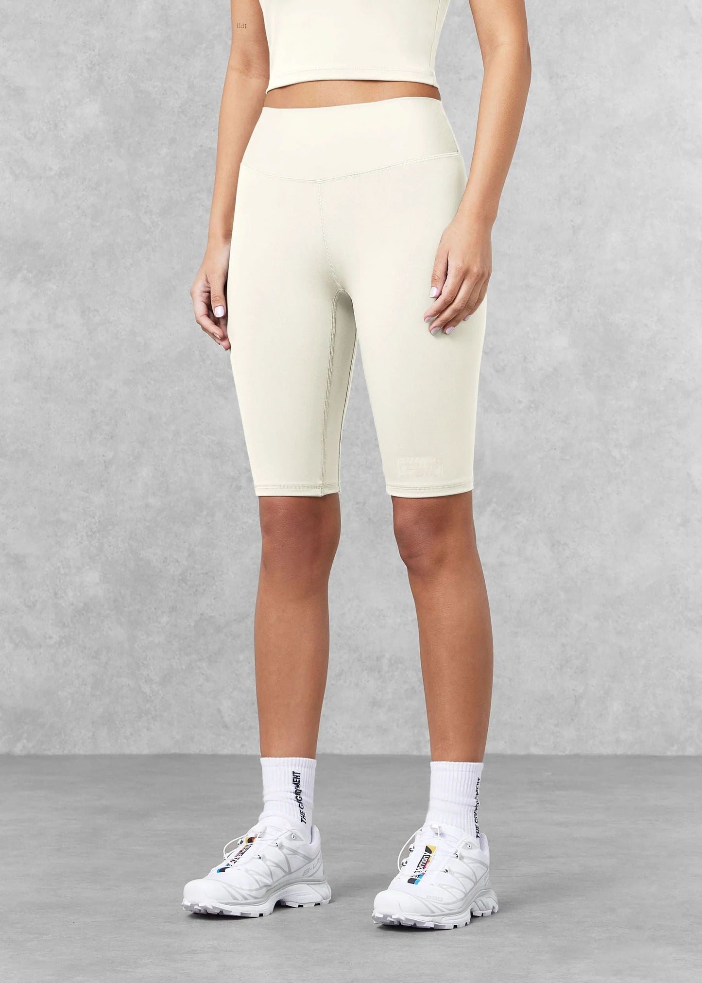 10.5 inch Biker Shorts - Off white