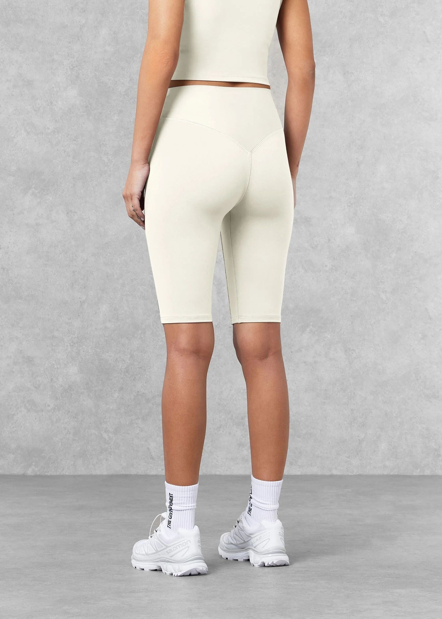 10.5 inch Biker Shorts - Off white