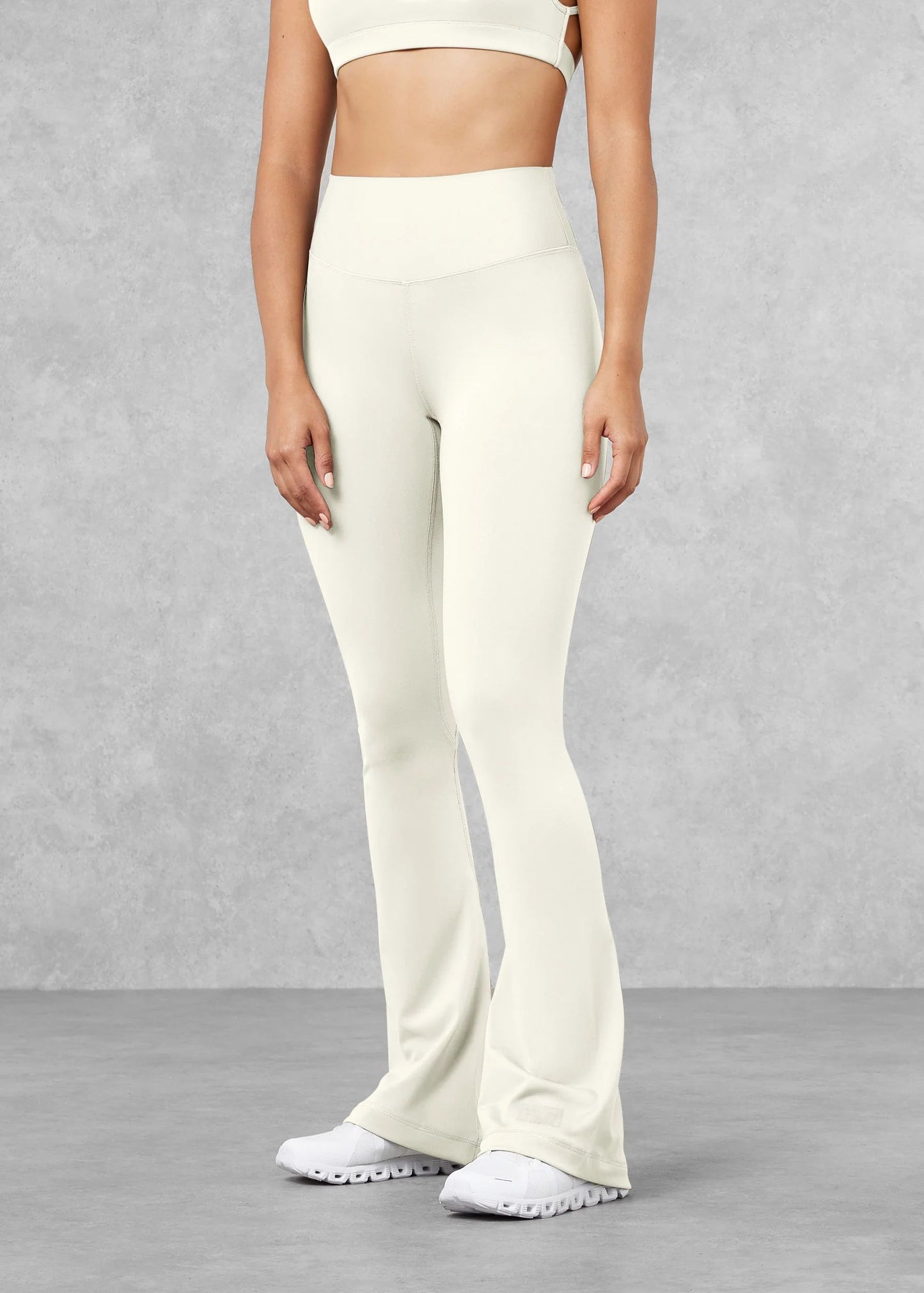 Flared Leggings- OffWhite