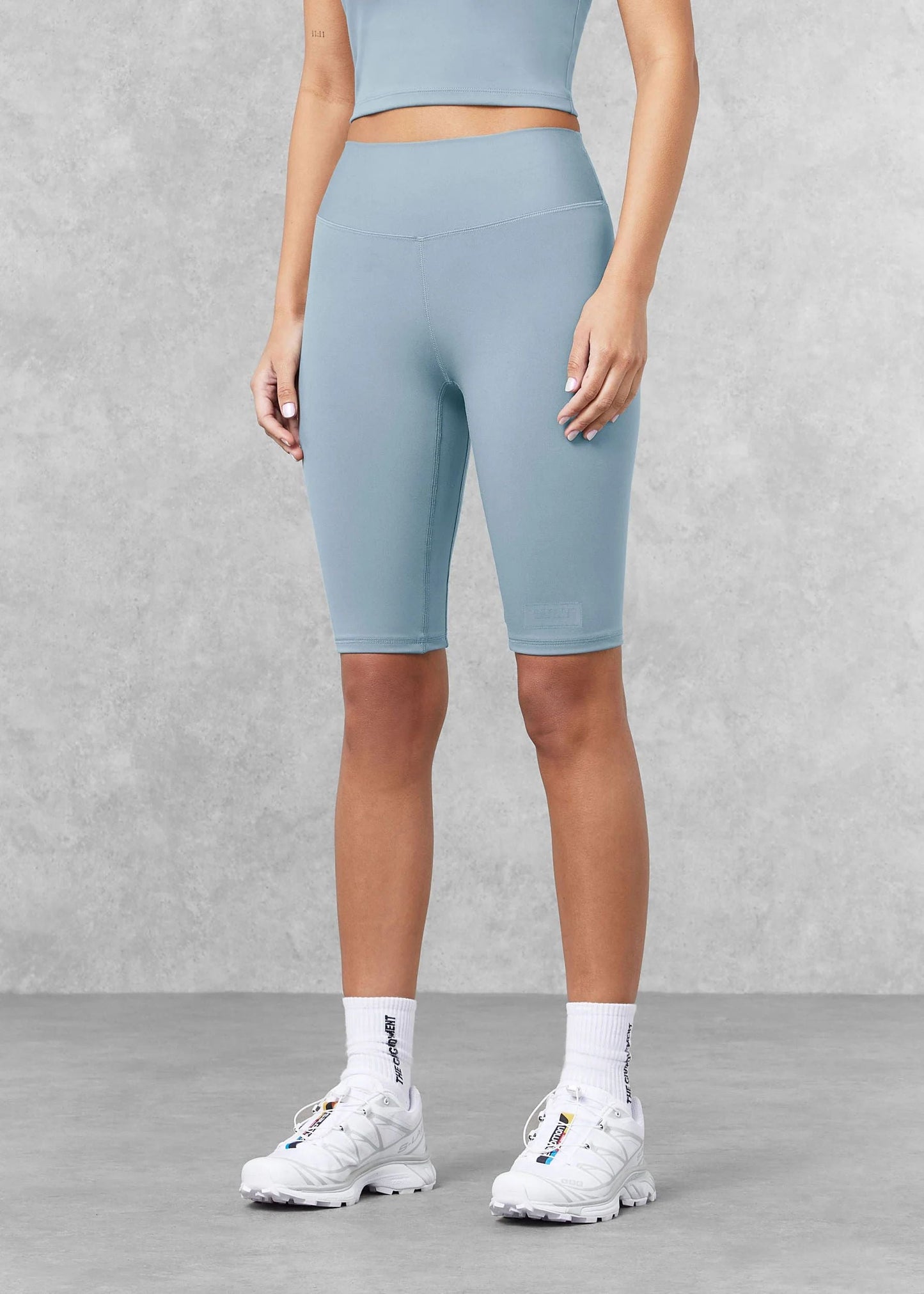 10.5 inch Biker Shorts - Powder blue