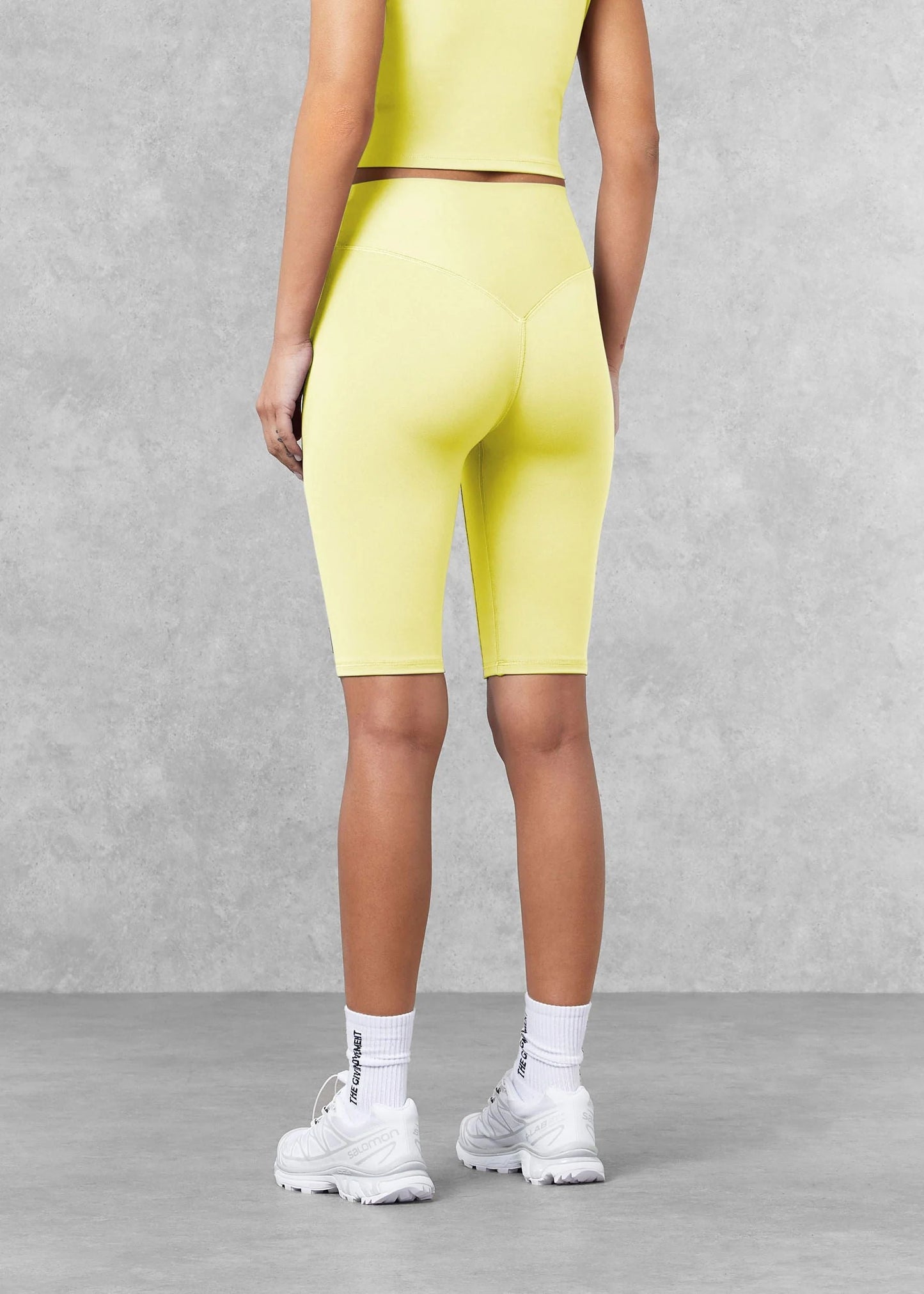 10.5 inch Biker Shorts - Lemon