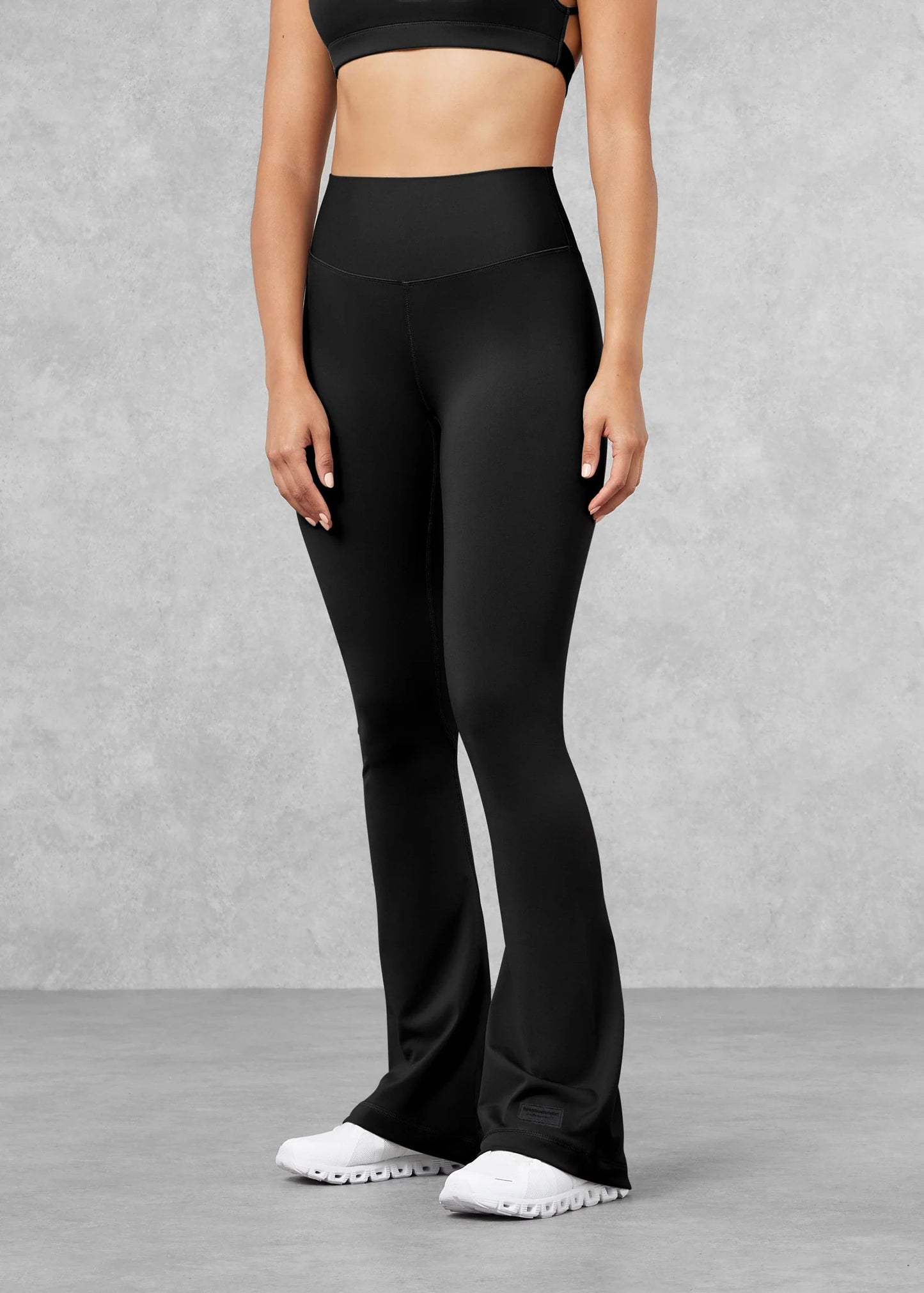 Flared Leggings- Black